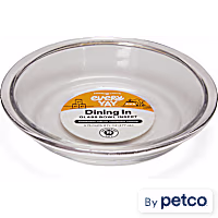 EveryYay Dining In Glass Insert Cat Bowl