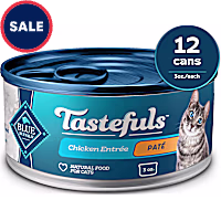 Blue Buffalo Tastefuls Flaked Chicken Pate Natural Wet Food for Adult Cats