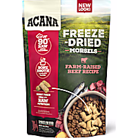 ACANA Topper Ranch-Raised Beef Recipe Morsels Grain-Free High Protein Freeze Dried Dog Food