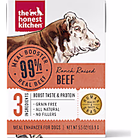 The Honest Kitchen Meal Booster: 99% Beef Wet Dog Food Topper