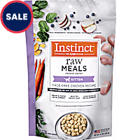 Instinct Freeze Dried Raw Meals for Kittens Grain Free Cage Free Chicken Recipe Cat Food