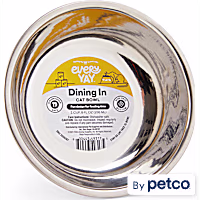 EveryYay Dining In Cat Face Printed Cat Bowl