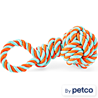 Leaps & Bounds Monkey Fist Rope Tug Dog Toy