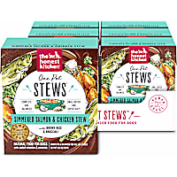 The Honest Kitchen One Pot Stews: Simmered Salmon & Chicken Stew with Brown Rice & Broccoli Wet Dog Food