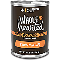 WholeHearted Active Performance Chicken Recipe Wet Dog Food With Whole Grains