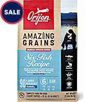 ORIJEN Six Fish Recipe Amazing Grains High Protein Dry Dog Food