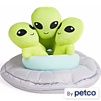Leaps & Bounds Alien Burrow Dog Toy