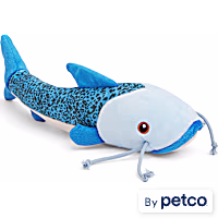 Leaps & Bounds Wildlife Fish Plush Dog Toy