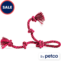 Leaps & Bounds Rope Tug with Handle Dog Toy
