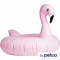 Leaps & Bounds Flamingo Pool Float Toy for Pets