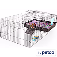 EveryYay Guinea Pig Habitat With Play Yard