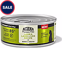 ACANA in Bone Broth Lamb + Lamb Liver Recipe Premium Pate Wet Cat Food