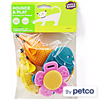 Leaps & Bounds Kitten Teething Toy Multipack
