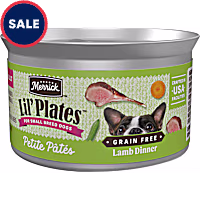Merrick Lil' Plates Petite Pates Premium Grain Free Natural and Soft Lamb Dinner Small Wet Dog Food
