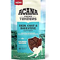 ACANA Salmon Recipe with Skin, Coat, & Digestive Support Chewy Strips Limited Ingredient Dog Treats