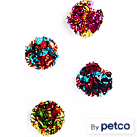 Leaps & Bounds Crinkle Ball Cat Toy