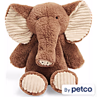Leaps & Bounds Plush Elephant Dog Toy