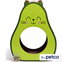 EveryYay Novelty Avocado Cardboard Cat Scratcher