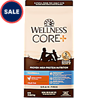 Wellness CORE+ Hairball Grain Free Chicken & Chicken Meal Recipe Adult Dry Cat Food
