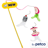Leaps & Bounds Apple Teaser Cat Toy