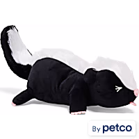 Leaps & Bounds Black Skunk Plush Dog Toy