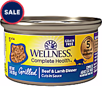 Wellness Complete Health Grilled Beef & Lamb Dinner Wet Cat Food