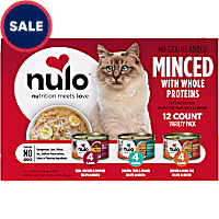 Nulo Grain-Free Minced with Whole Meat Variety Pack Wet Cat & Kitten Food