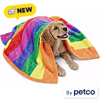 EveryYay Pride Rainbow Pet Throw