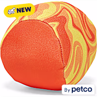Leaps & Bounds Orange Floating Skip Ball Dog Toy