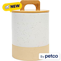 EveryYay Speckled White Treat Jar