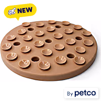 EveryYay Mauve Floral Snuffle Lick Mat for Dogs