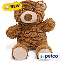 Leaps & Bounds Teddy Bear 2-in-1 Plush Rope Dog Toy