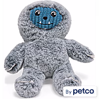 Leaps & Bounds Grey Knotty Monster 2-in-1 Plush Rope Dog Toy