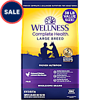 Wellness Complete Health Natural Large Breed Health Recipe Dry Dog Food
