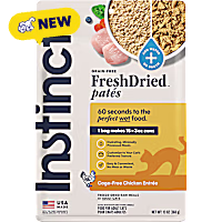 Instinct FreshDried Pates Cage-Free Chicken Entree for Cats