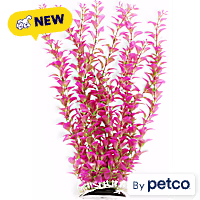 Imagitarium Purple Plant Aquarium Decor