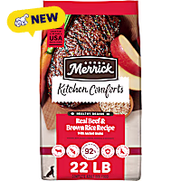 Merrick Kitchen Comforts Premium Real Deboned Beef Adult Dry Dog Food