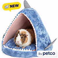 EveryYay Shark Hooded Small Animal Bed