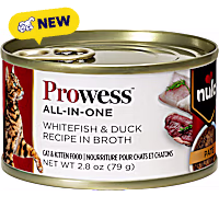 Nulo Prowess All-in-One Essentials Pate Whitefish & Duck Recipe in Broth Wet Cat Food