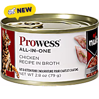 Nulo Prowess All-in-One Essentials Shreds Chicken Recipe in Broth Wet Cat Food