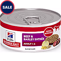 Hill's Science Diet Beef & Barley Entree Adult Canned Dog Food