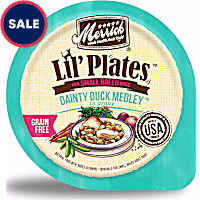 Merrick Lil' Plates Grain Free & Gluten Free Soft Dainty Duck Medley Natural Wet Dog Food for Small Dogs