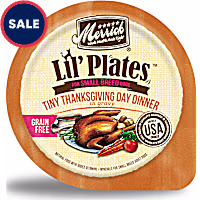 Merrick Lil' Plates Grain Free Tiny Thanksgiving Day Dinner Recipe Small Breed Wet Dog Food