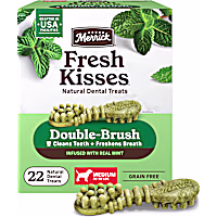 Merrick Infused With Real Mint Fresh Kisses Medium Dental Chews for Dogs
