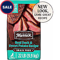 Merrick Grain Free Real Duck & Sweet Potato Recipe Dry Dog Food