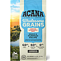 ACANA Wholesome Grains Limited Ingredient Duck & Pumpkin Recipe Dry Dog Food