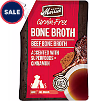 Merrick Bone Broth Grain Free Beef Wet Dog Food Topper
