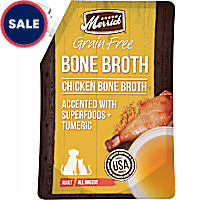 Merrick Bone Broth Grain Free Chicken Wet Dog Food Topper