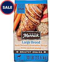 Merrick Healthy Grains Large Breed Recipe Adult Dry Dog Food