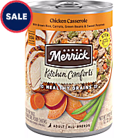 Merrick Healthy Grains Kitchen Comforts, Chicken Casserole and Rice with Grains Wet Dog Food